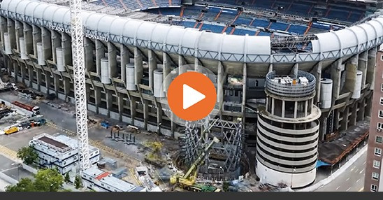 Real Madrid's NEW Santiago Bernabéu stadium works (September 2020)