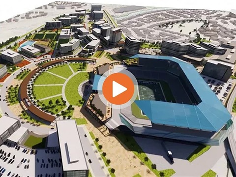 Aloha Stadium Entertainment District Dec 2020