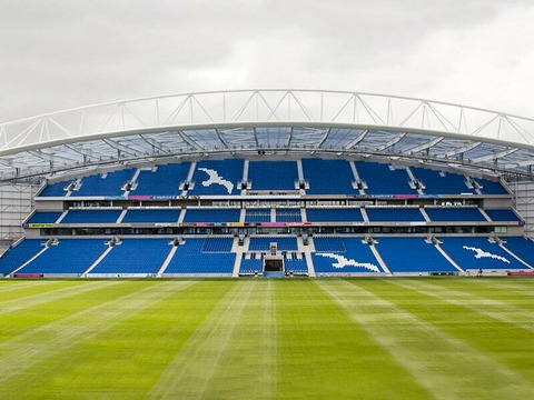 Brighton will upgrade the Amex Stadium during WC break