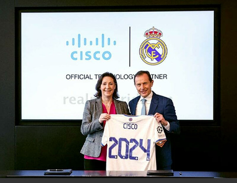 Real Madrid partners with Cisco