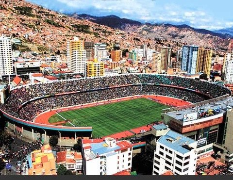 Bolivia La Paz Club Bolivar new stadium