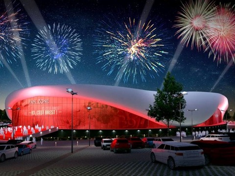 Brest new stadium update Jan 2020