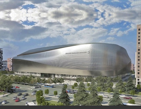 Santiago Bernabeu facelift - Real Madrid