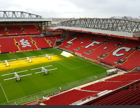 Rail seating to be expanded at Anfield Road