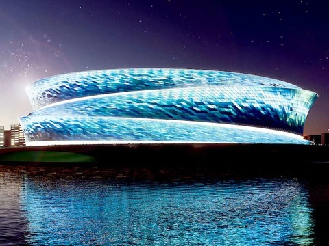 China Dalian new stadium