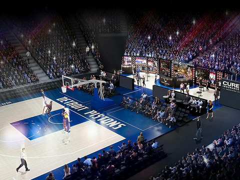 Detroit Pistons Courtside Club