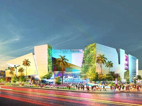 San Diego Midway new arena