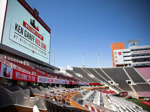 University of Utah Rice-Eccles Stadium ribbon cutting