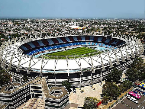 Facial recognition for Colombia stadiums