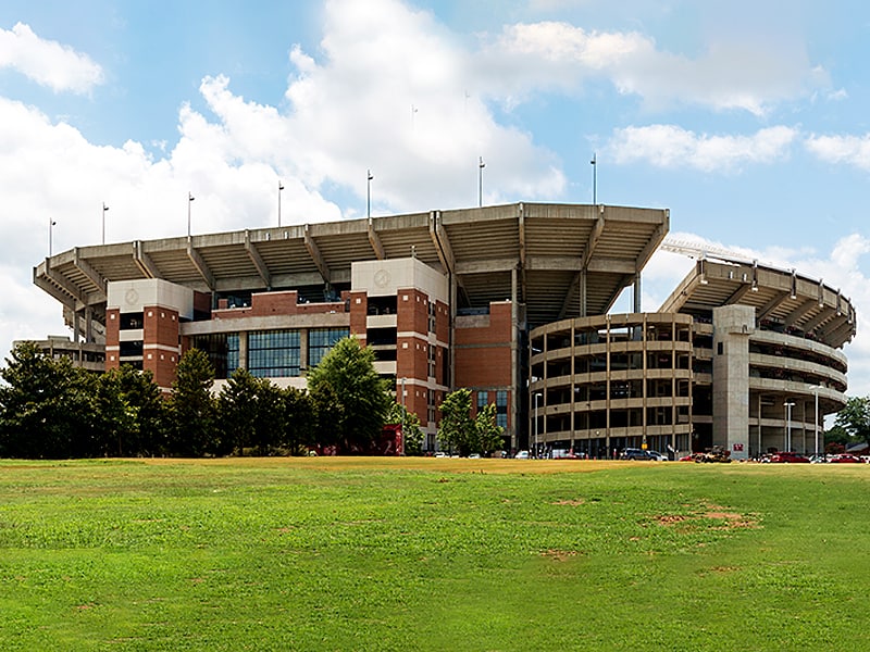 Sustainability within the largest college football stadiums
