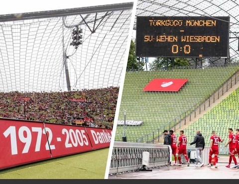 Olympiastdion Muenchen first game after 15 years