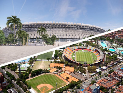 Colombia Medellin Atanasio Girardot Sports Complex