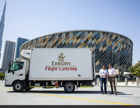 Coca-Cola Arena and Emirates Flight Catering partnership