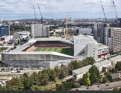 Brentford FC moves into new stadium