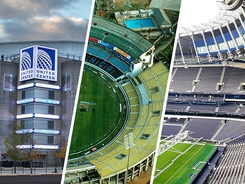 Stadiums used as hospitals combat coronavirus