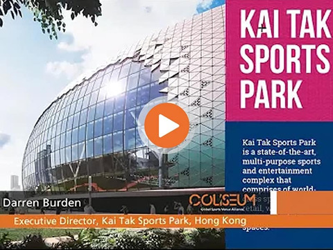 Kai Tak Sports Park Darren Burden at Coliseum