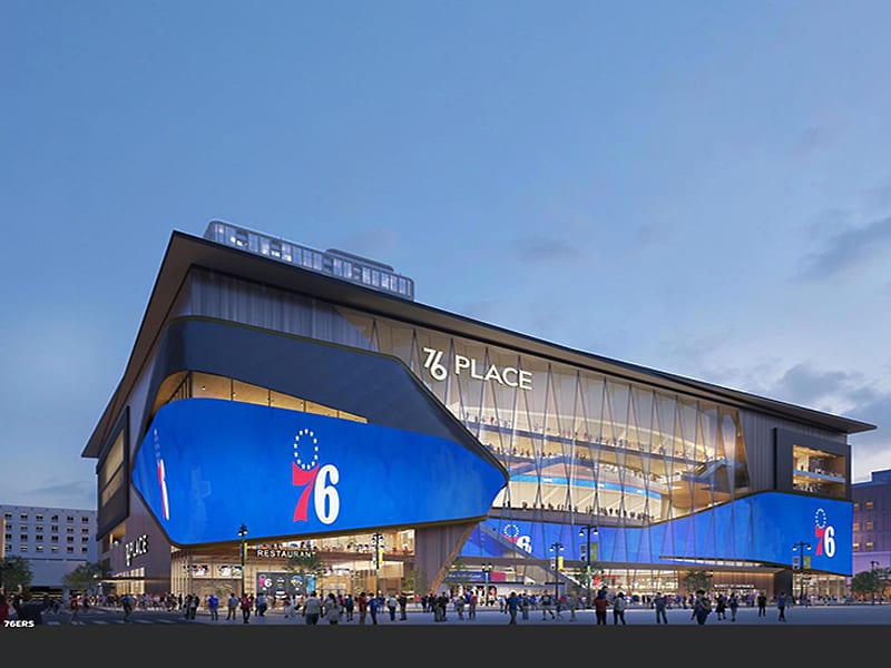 Philadelphia 76ers arena update August 2023