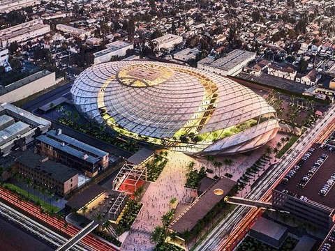 Los Angeles Clippers new arena - August 2020