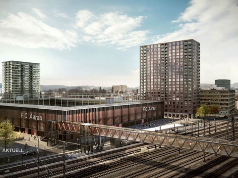 Aarau new stadium