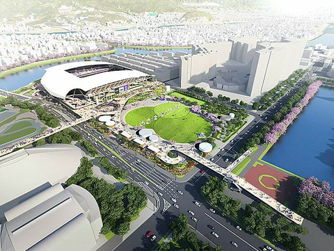 Japan Hiroshima new stadium