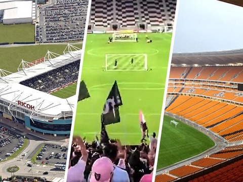 Corona virus stadiums used as hospitals VI
