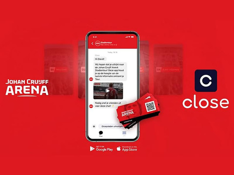 Johan Cruijff ArenA partners with Close App