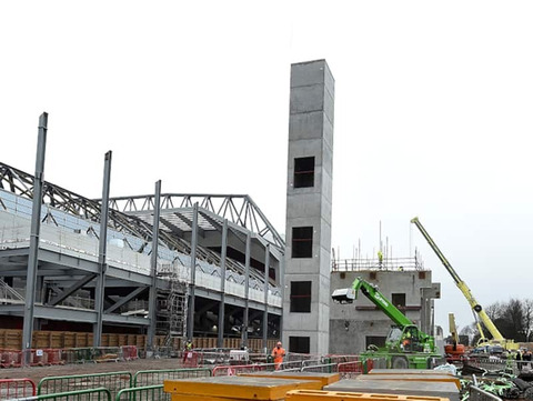 Liverpool FC construction update