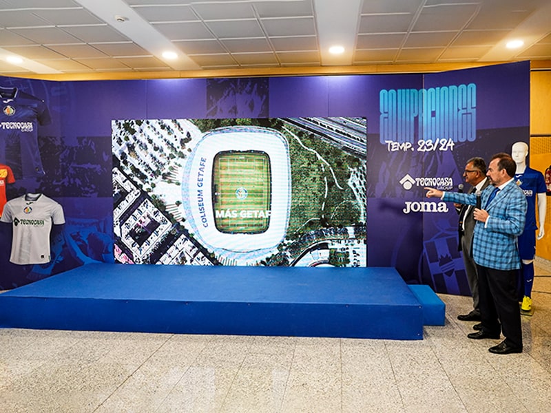 Getafe CF presents stadium redevelopment