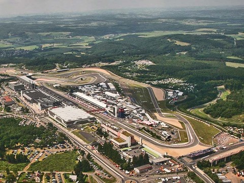 German Grand Prix with fans