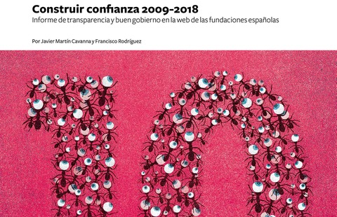 Construir Confianza 2018: X Informe de transparencia y buen gobierno en la web de las fundaciones españolas