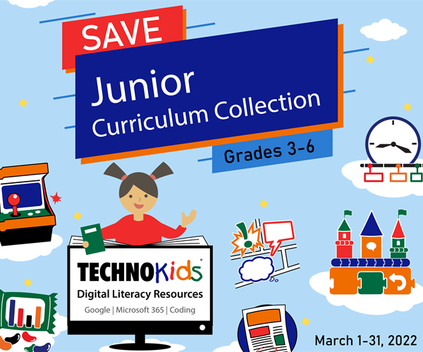 TechnoKids Junior Curriculum Collection $50 OFF