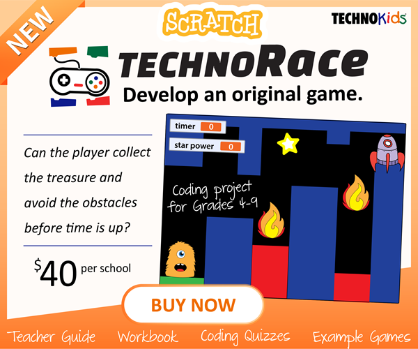 TechnoRace Scratch coding unit