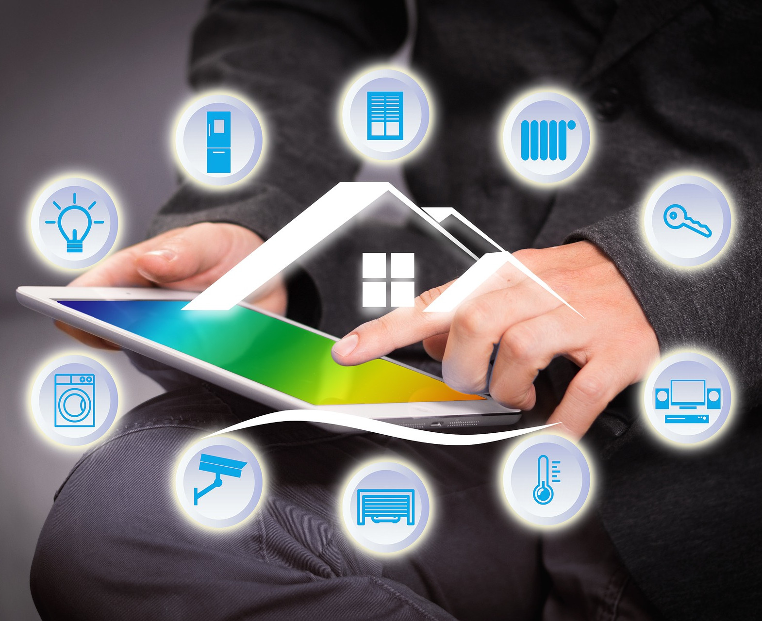visualisation of a home energy management system