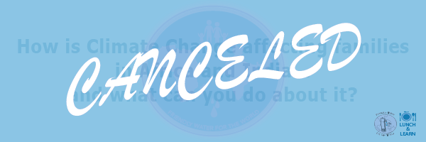 World Water Day event canceled