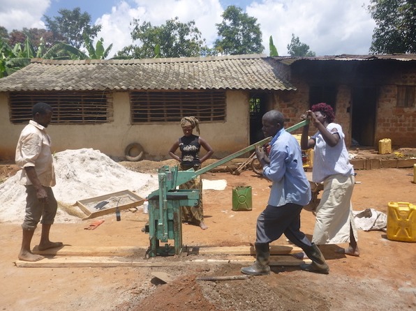 brick making machine uganda