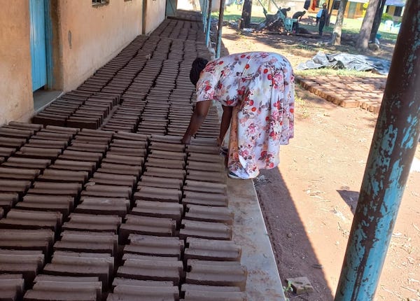 matsakha bricks at school