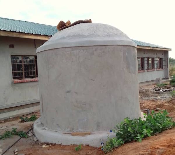 water catchment tank