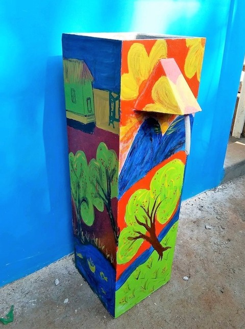 painted biosand filter