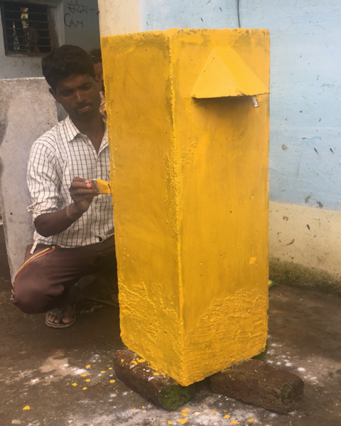yellow biosand filter