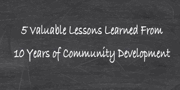 5 valuable lessons