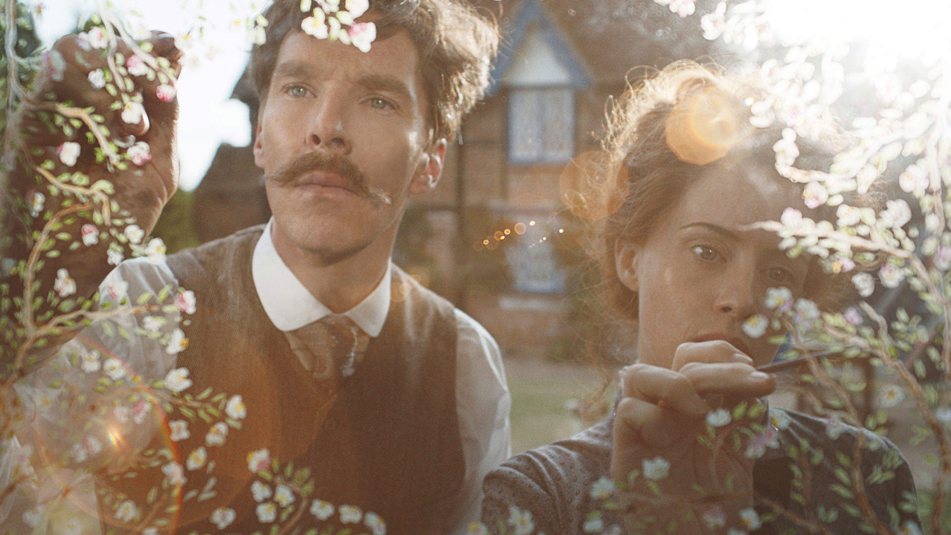 couple in garden