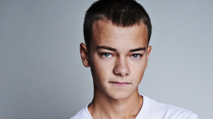 headshot of a young man