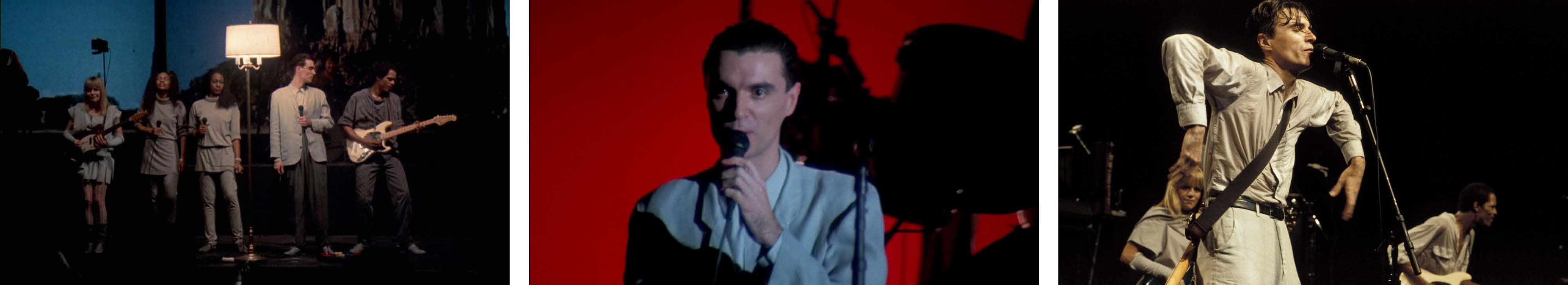 film stills from the film stop making sense