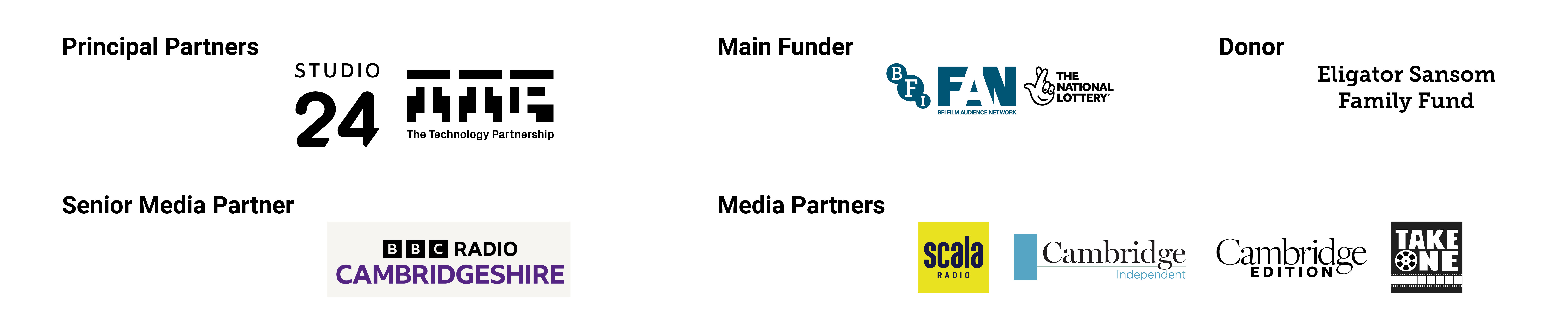 logos of partners