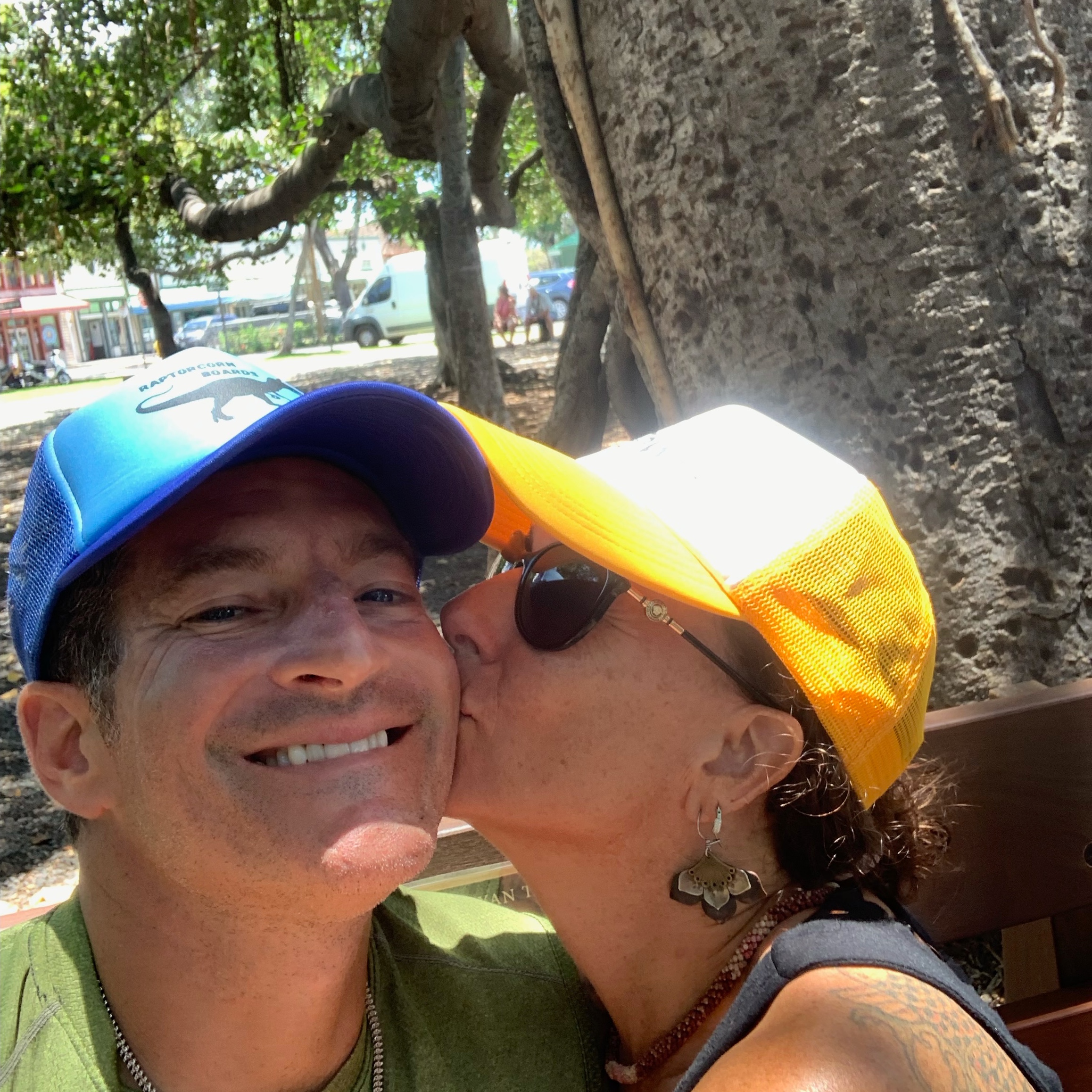 Under the banyan tree in Lahaina, April 25, 2023