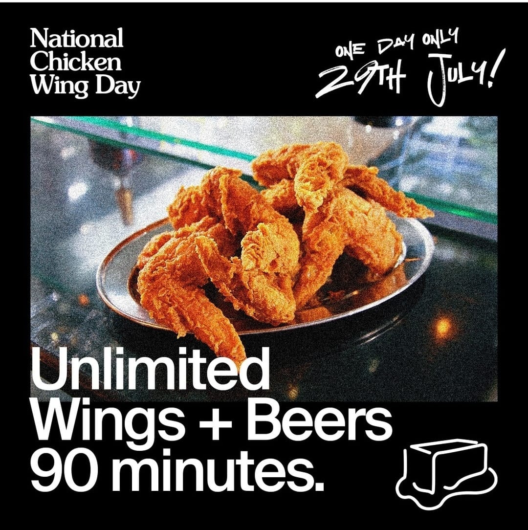 Butter - unlimited wings and beer 