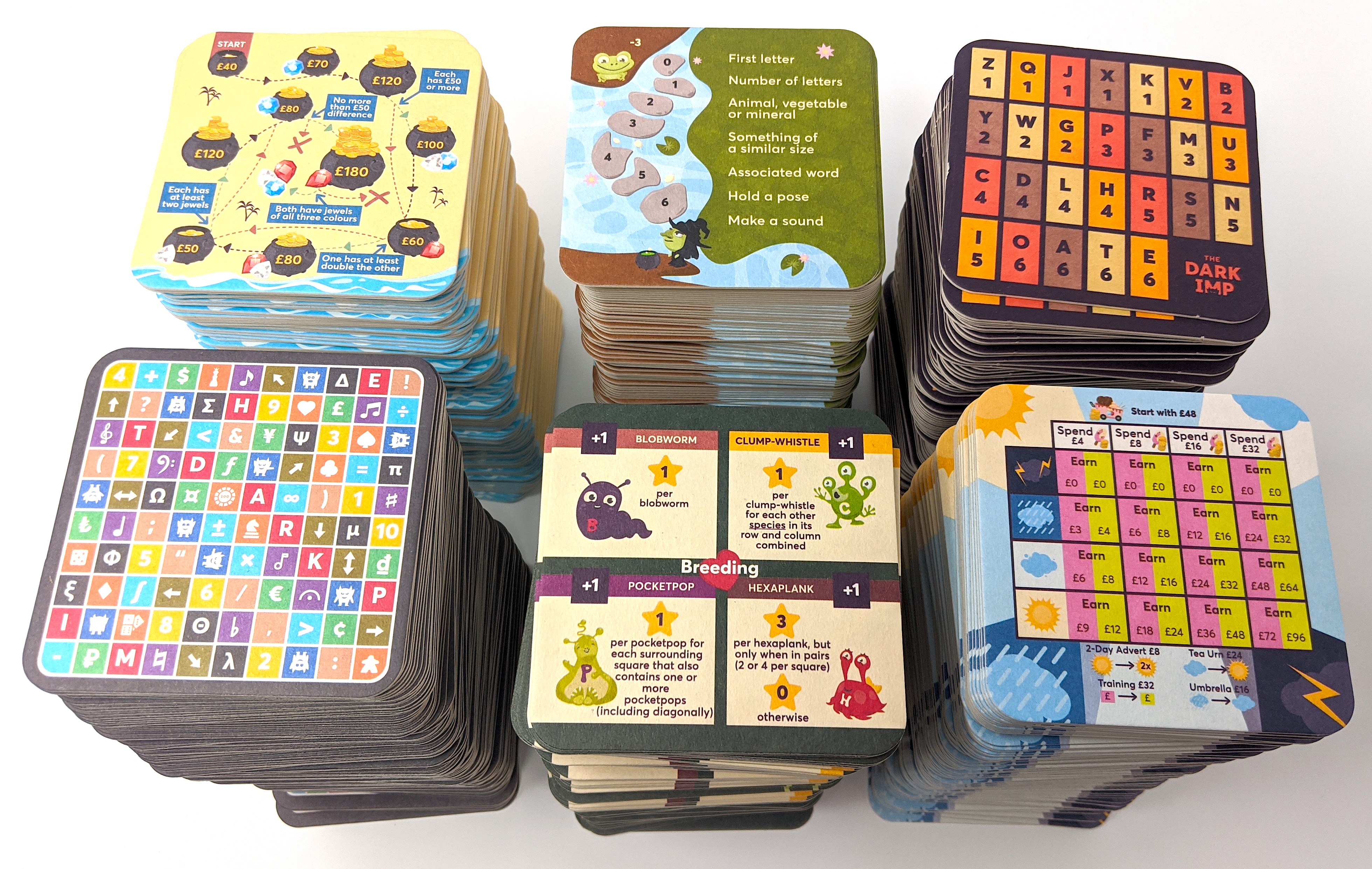 120 coaster games from The Dark Imp