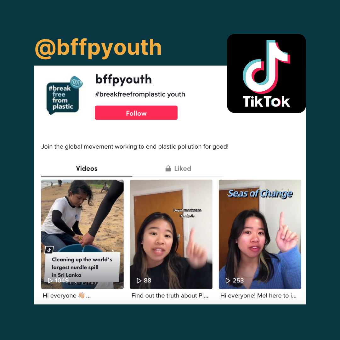 A screenshot of the @bffpyouth TikTok page