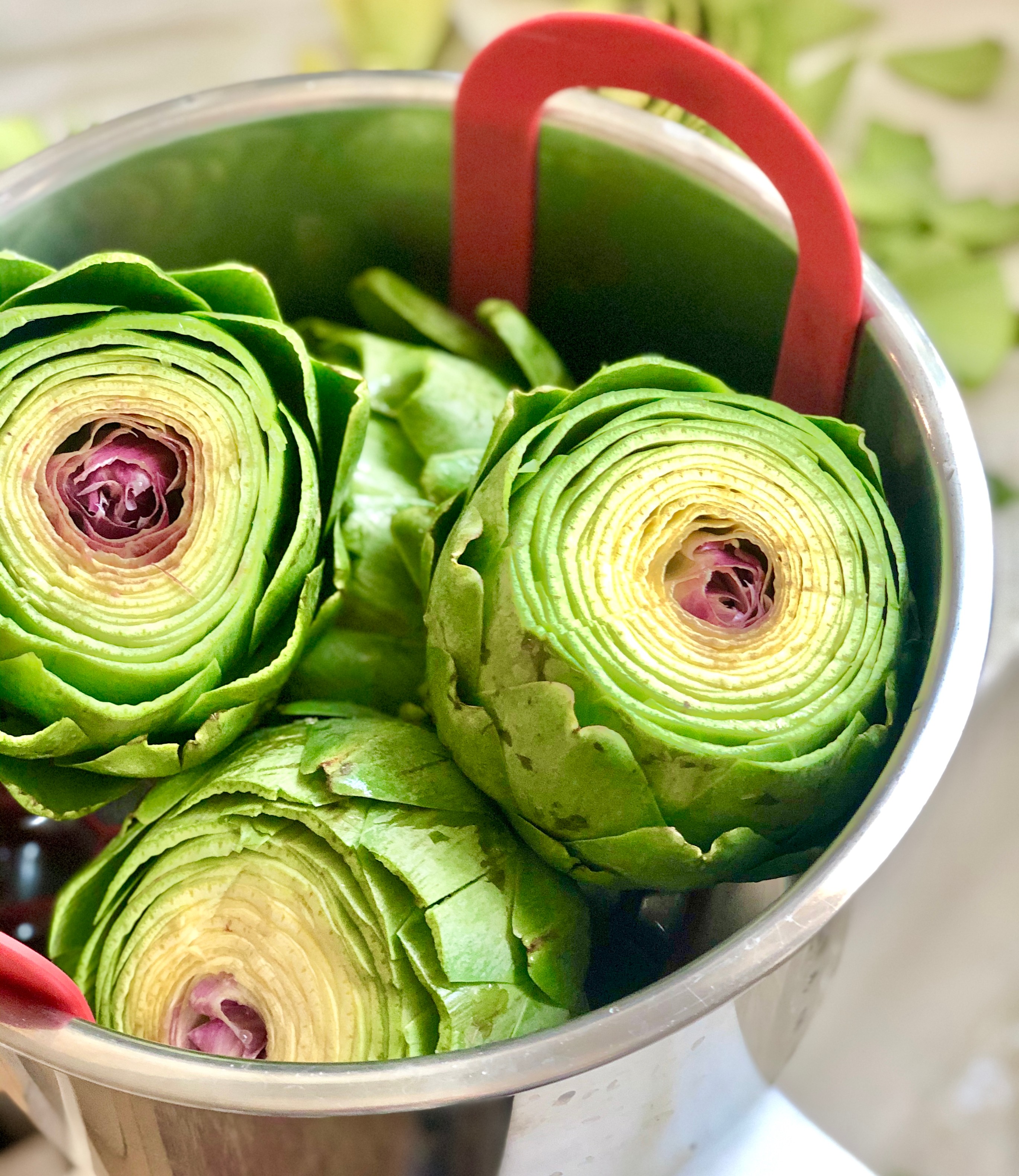 Artichokes in instant pot