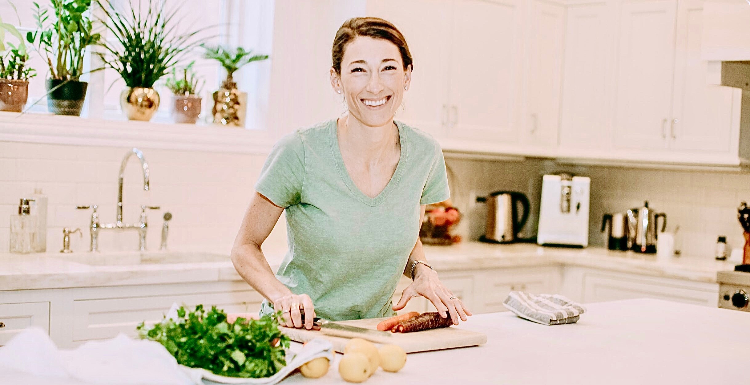 Jessica in kitchen